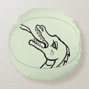 Kissen - Drache-Kopf zur Farbe