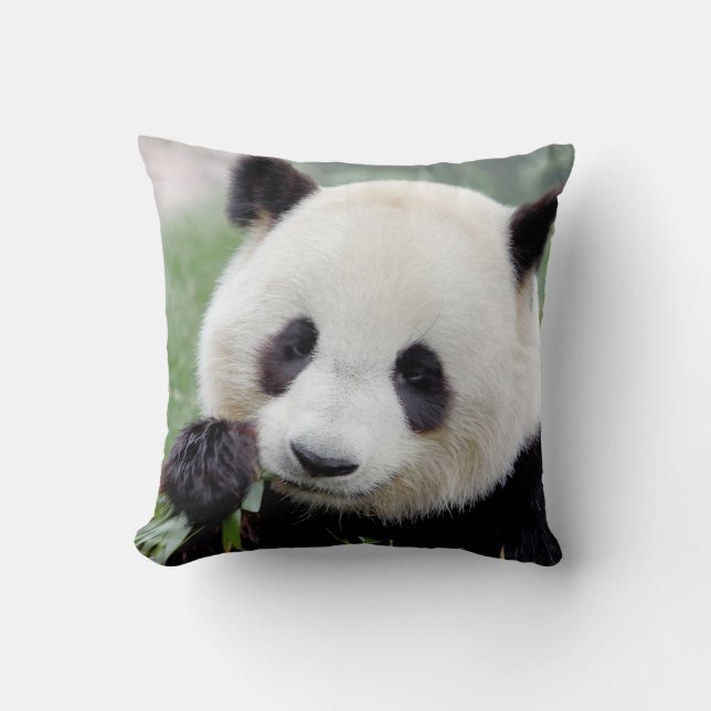 Kissen Foto Riesenpanda 1. (Vorderseite)