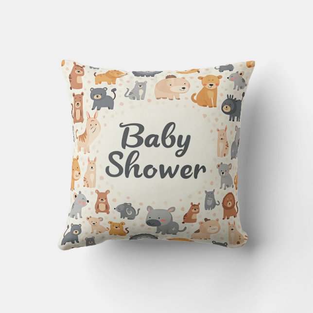 Kissen für die Babydusche (Rückseite)