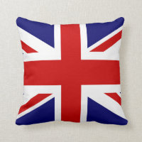 Kissen für die britische Flagge | Union Jack Desig