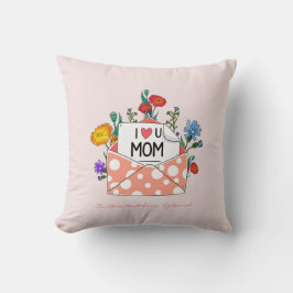 Kissen für die Mama, ich Liebe Sie Geschenkkissen 