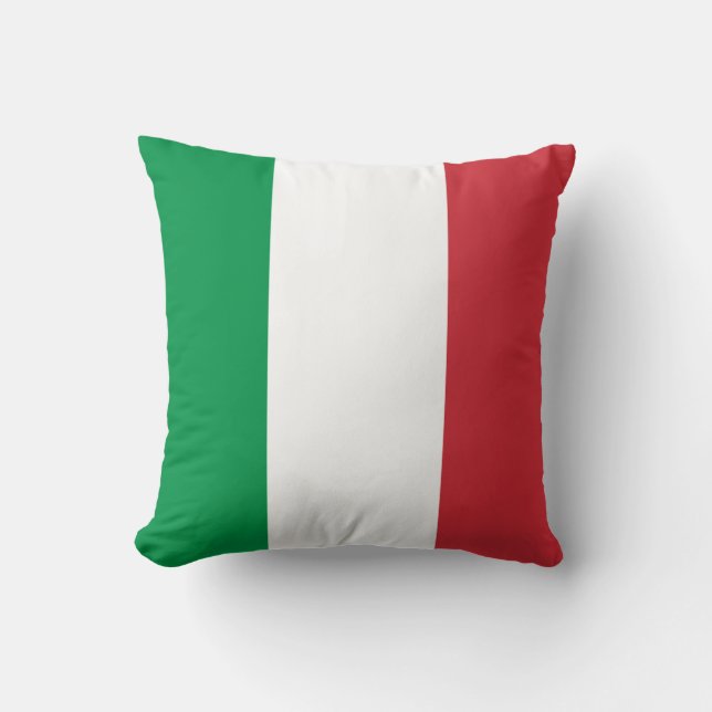 Kissen für italienische Flaggen (Vorderseite)