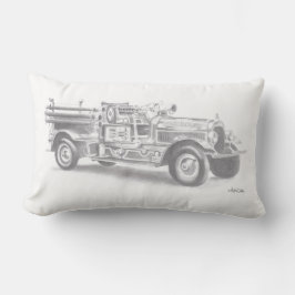Kissen für Vintage Feuerwehrfahrzeuge