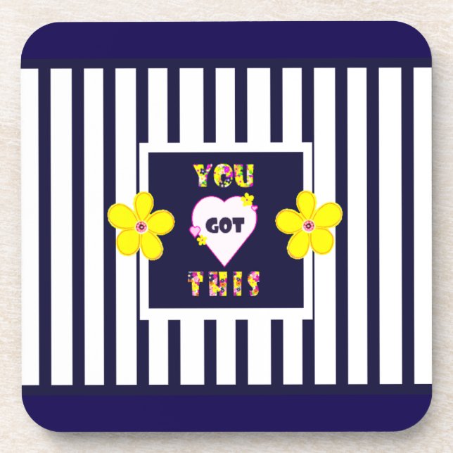 Kissen Getränkeuntersetzer (Vorderseite)