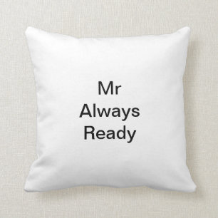 Kissen Herr-Always Ready American MoJo