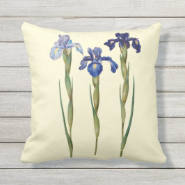 Kissen im Freien16x16 der lila Iris-drei Für Draußen