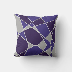 Kissen im modernen abstrakten geometrischen Stil
