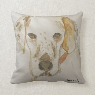Kissen Jäger und Hund