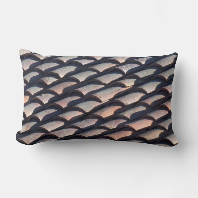 Kissen (lumbar) - Spanische Dachziegel (Vorderseite)