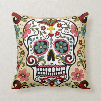 kissen mexikanischer Totenkopf