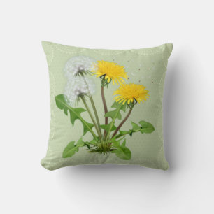 Kissen mit Blumenbezug