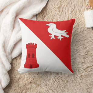 Kissen mit dem Wappen des Kantons Gallavally