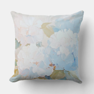 Kissen mit Hydrangeas, Sommer-Blume