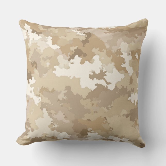 Kissen mit militärischem Tarnmuster (Vorderseite)