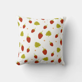 Kissen mit modernem Muster werfen.