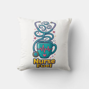Kissen mit Motiv 'Nurse Fuel' (Kraftstoff für Kran