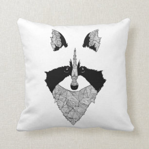 Kissen raccoonwaschbär