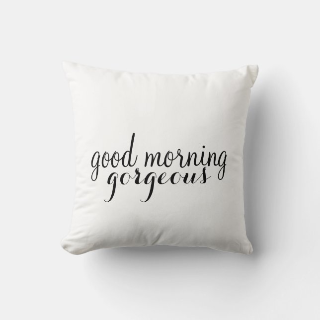 Kissen | seins - guter Morgen (Art 2) (Vorderseite)