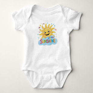 Kissen und Krone im Stil von Little Star Crayon Baby Strampler