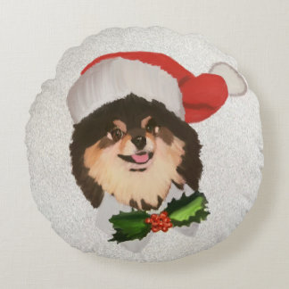 Kissen und Poufs mit Weihnachtszeit