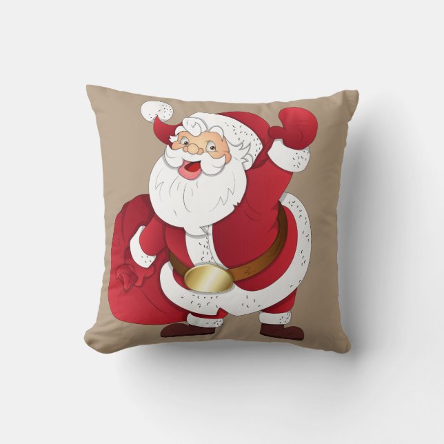 Kissen von Santa throw (Vorderseite)