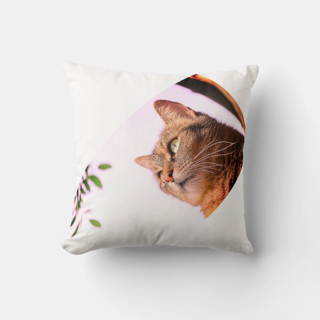 Kissen zum Gedächtnis Ihrer Katze (Vorderseite)