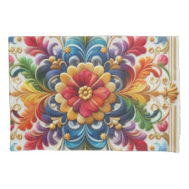 Kissenbezüge Regenbogen-Blume Blumenmuster