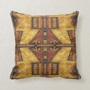 Kissenentwurf 1880's Cheyennes Parfleche Kissen