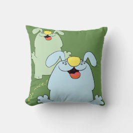 Kissenfläche 16" Square Dog Be Nice" Kissen