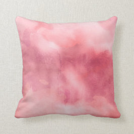 Kissenhalterung - Aquarellpinke Kissen