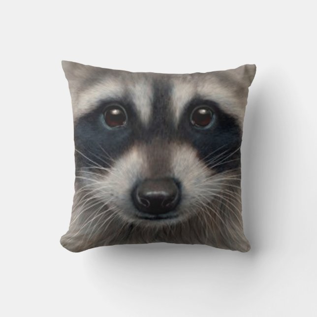 Kissenhaustier Racoon Kissen (Vorderseite)