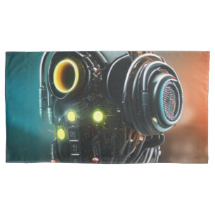 Kissenkoffer 2 auf der Seite von Robot 5 Kissenbezug