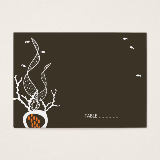 Kisser Poissons Corals Plage Whimsical mignon Mari (Devant)