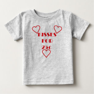 Kisses für 25 Cent - Baby Fine Jersey T - Shirt 