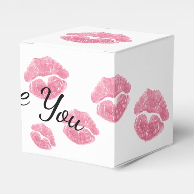 Kisses Geschenkboxen Personalisiert Kisses Geschen Geschenkschachtel (Vorderseite)