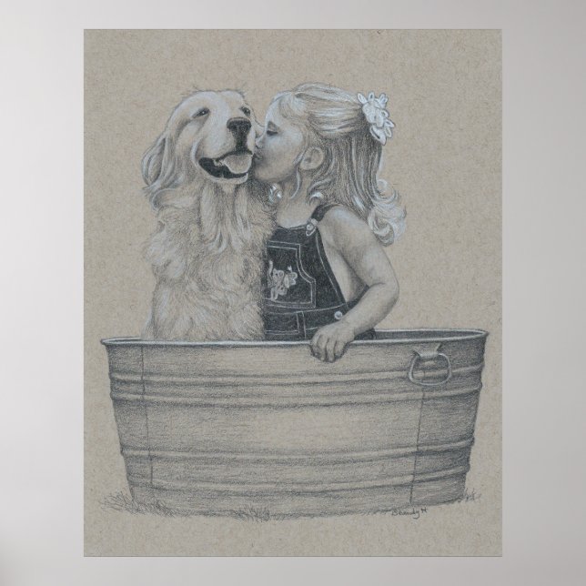 Kisses in a Tub Poster (Vorne)