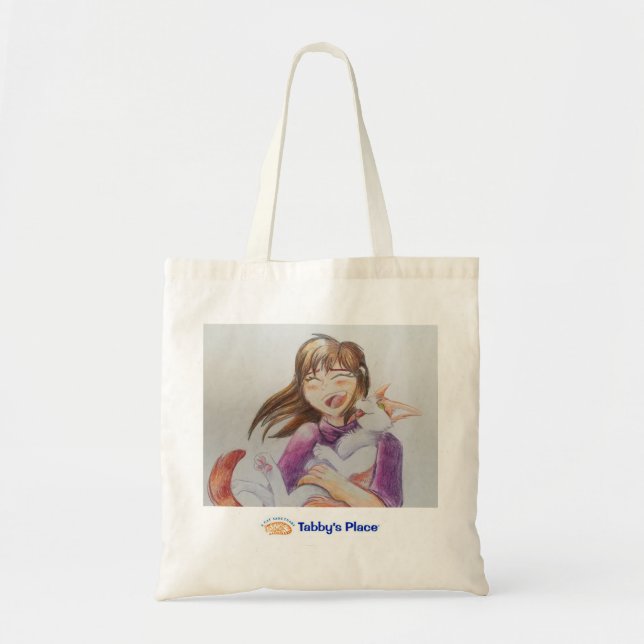Kisses mit Carrot-Tasche Tragetasche (Vorne)