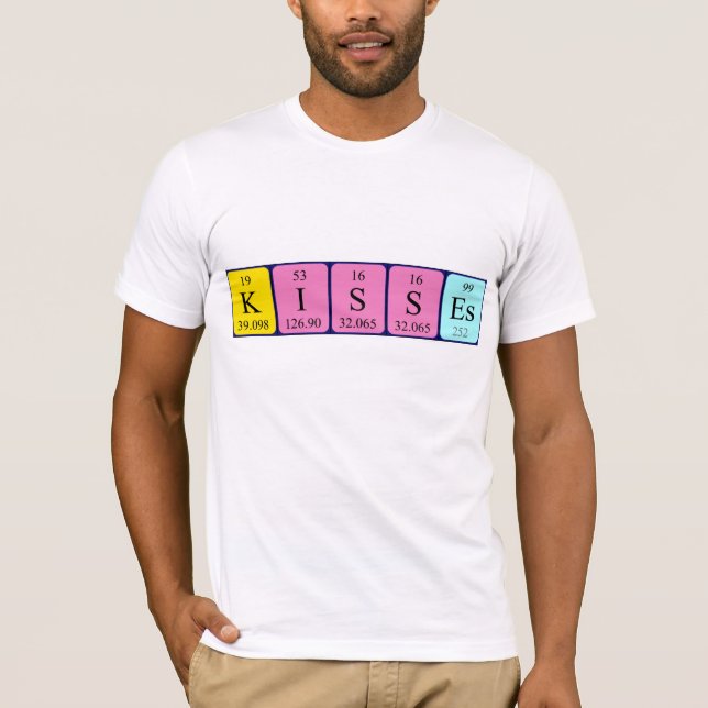 Kisses Periodenname Shirt (Vorderseite)