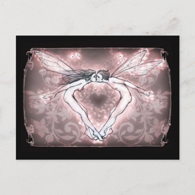 Kisses Postkarte (Vorderseite)