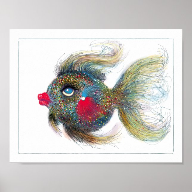 Kissiefish Poster (Vorne)