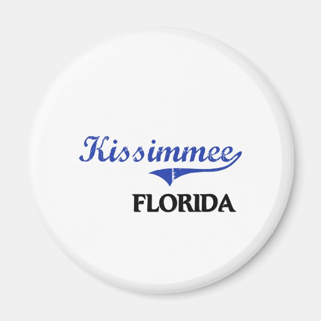 Kissimmee Florida City Classic Magnet (Vorne)
