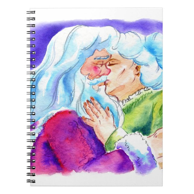 Kissin' Clauses Notizblock (Vorderseite)