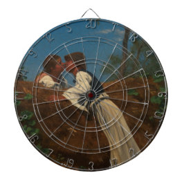 Kissing Couple (The Kiss) (von Pettenkofen) Dartscheibe