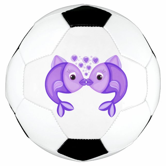 KISSING FISH FUßBALL (Vorderseite)