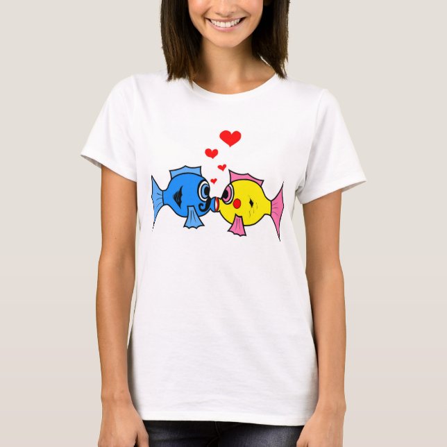 KISSING FISH T-Shirt (Vorderseite)