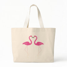 Kissing Flamingos Tasche