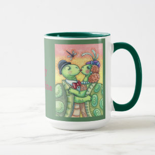 Kissing Turtles VALENTINE COMBO TASSE Grn *Anpasse