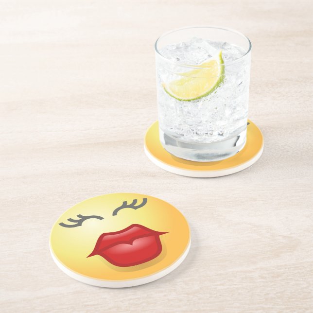 KISSY FACE GETRÄNKEUNTERSETZER (Seite)