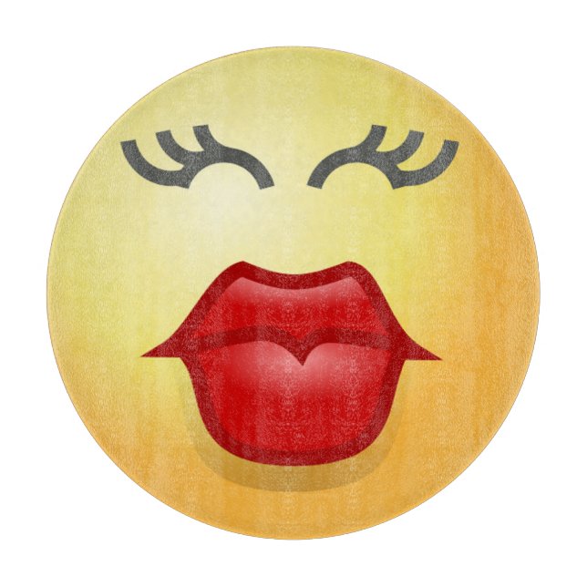 KISSY FACE SCHNEIDEBRETT (Vorderseite)