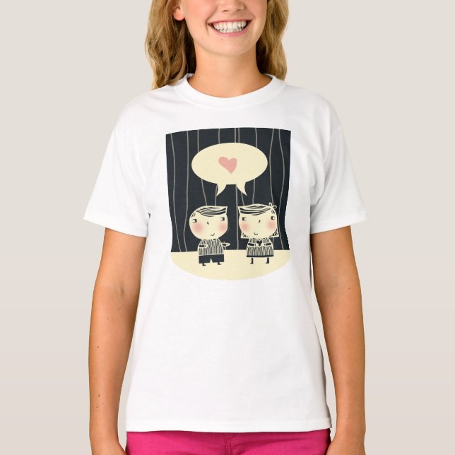 Kissy Kids T-Shirt (Vorderseite)